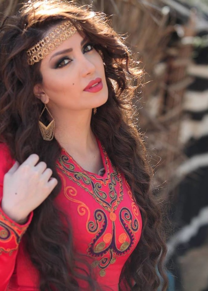 في احد ادوارها التمثيلية