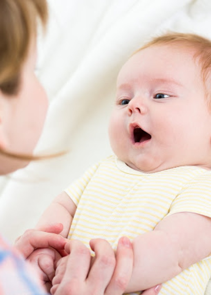 الحديث مع الطفل