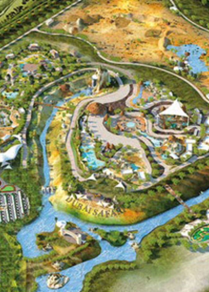 سفاري دبي.. مشروع بيئي وذكي والأول في منطقة الشرق الأوسط