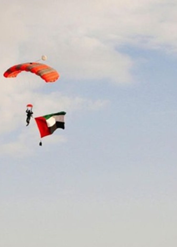 قوات الأمن الخاصة شاركت في الاحتفال باليوم الوطني الإماراتي