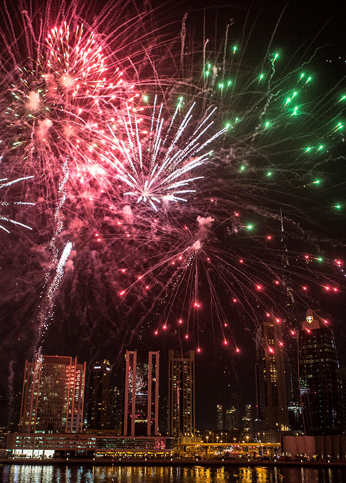 مهرجان دبي للتسوق يزيّن سماء المدينة بعروض الألعاب النارية في كل ليلة