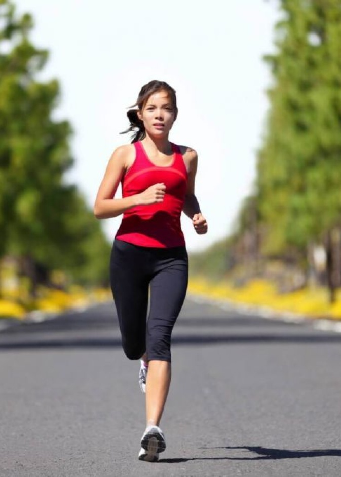 المشي والرياضه الهوائيه يساهم في تعزيز عمليه الايض