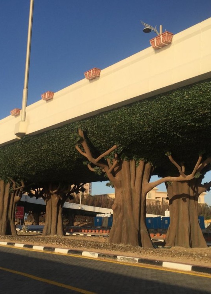 جسر هلال النخلة جميرا دبي