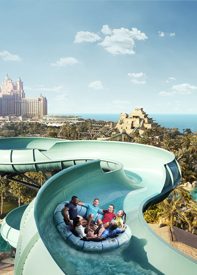 مدينة أكوافنتشر المائية في أتلانتس النخلة