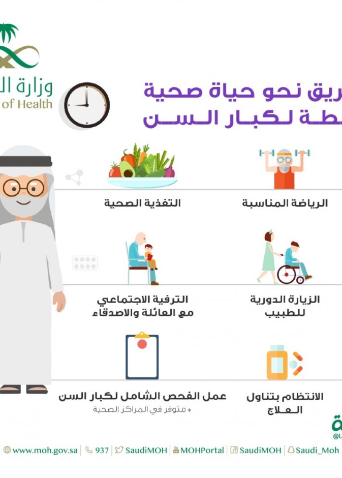 الطريق نحو حياة صحية لكبار السن.. 6 نصائح من أجل سلامتهم