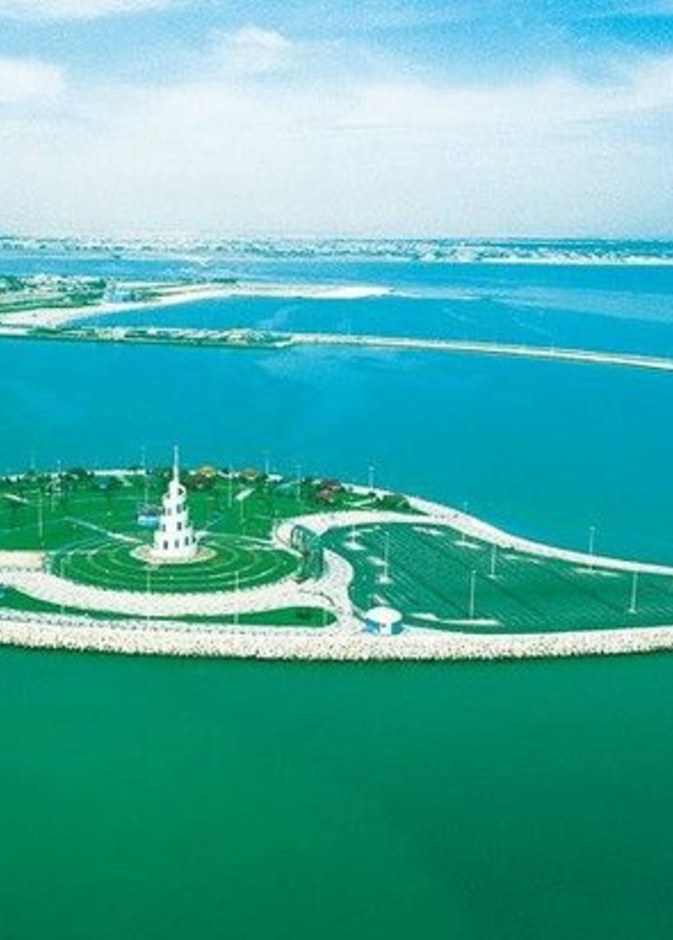 صورة خلابة للجزيرة الرائعة