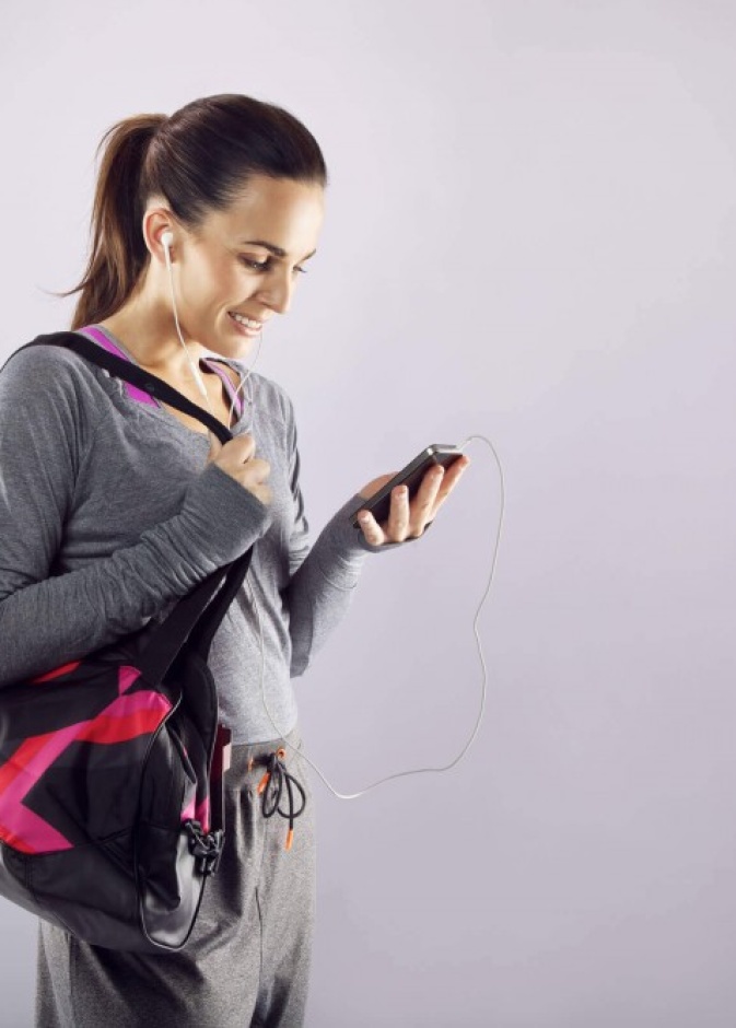 إهتمي بحقيبتك الرياضية واستعدّي دائماً للتمارين...