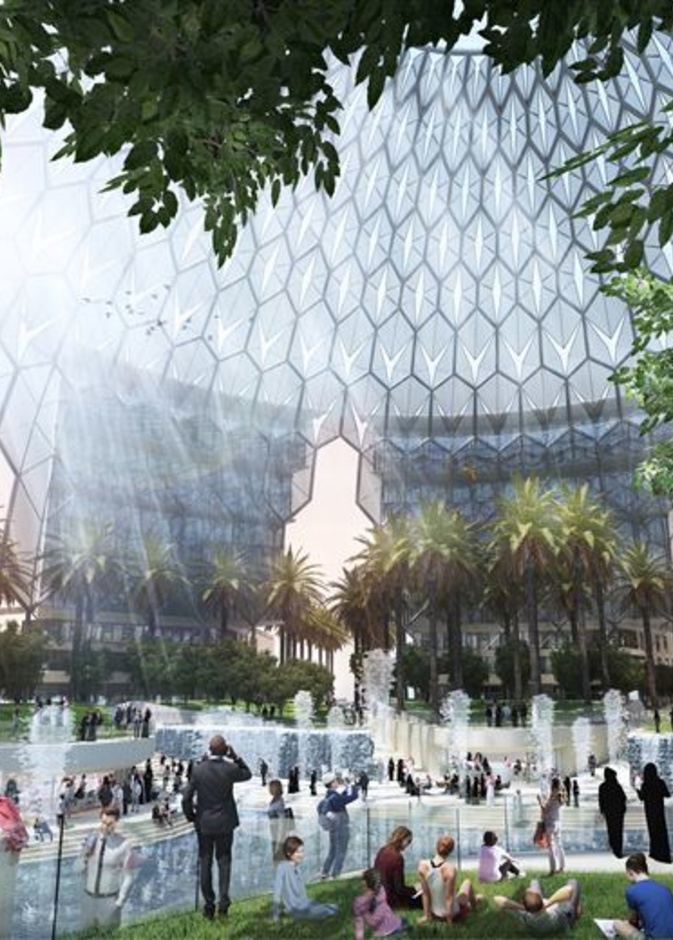 ساحة وصل .. المركز الرئيس لموقع إكسبو 2020