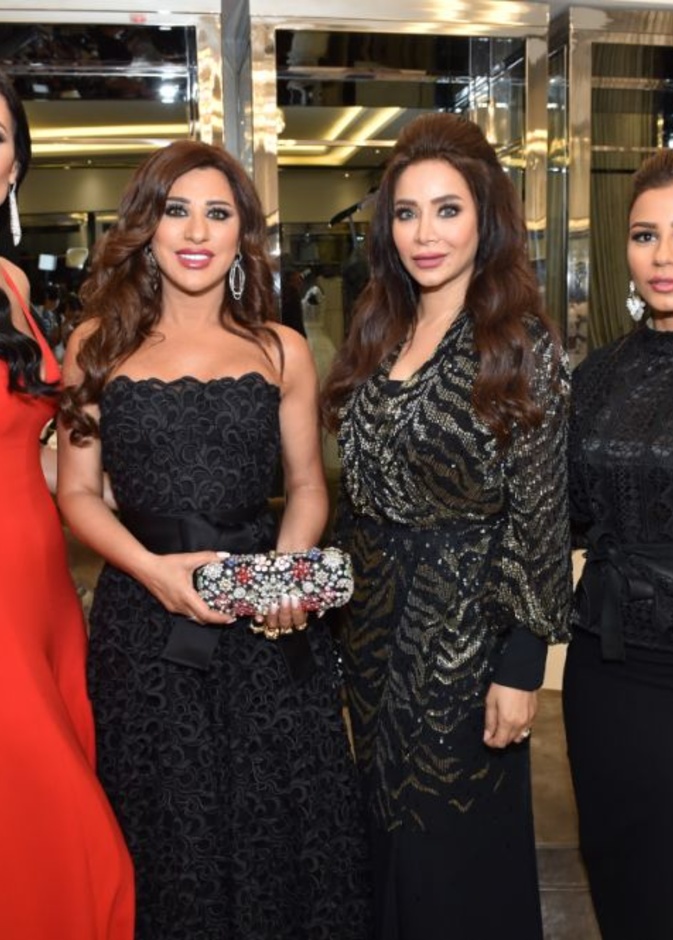 مهيرة عبد العزيز ولجين عمران ونجوى كرم وسوسن وليد