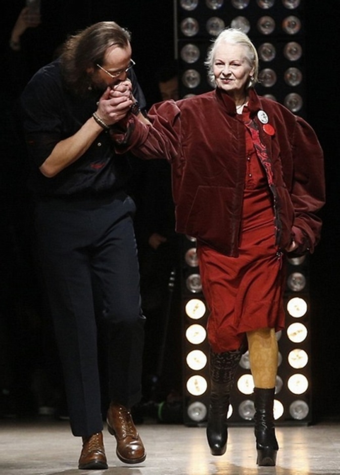 Vivienne Westwood with Andreas Kronthaler