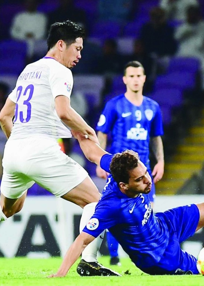 الهلال الجريح يلاقي العين في دوري الأبطال