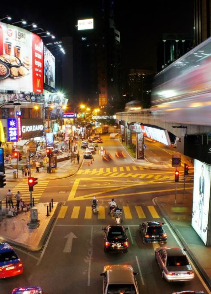 بوكيت بينتانج شارع العرب في كوالا لمبور