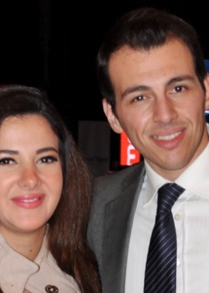 دنيا سمير غانم فخورة بزوجها