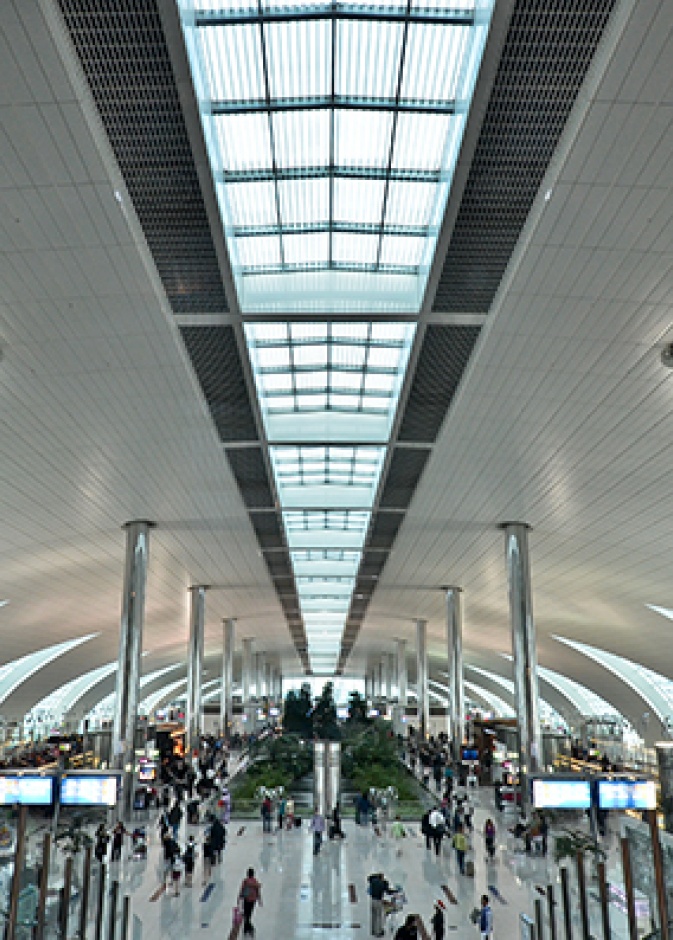 مطار دبي .. الأول عالمياً  في أعداد المسافرين الدوليين