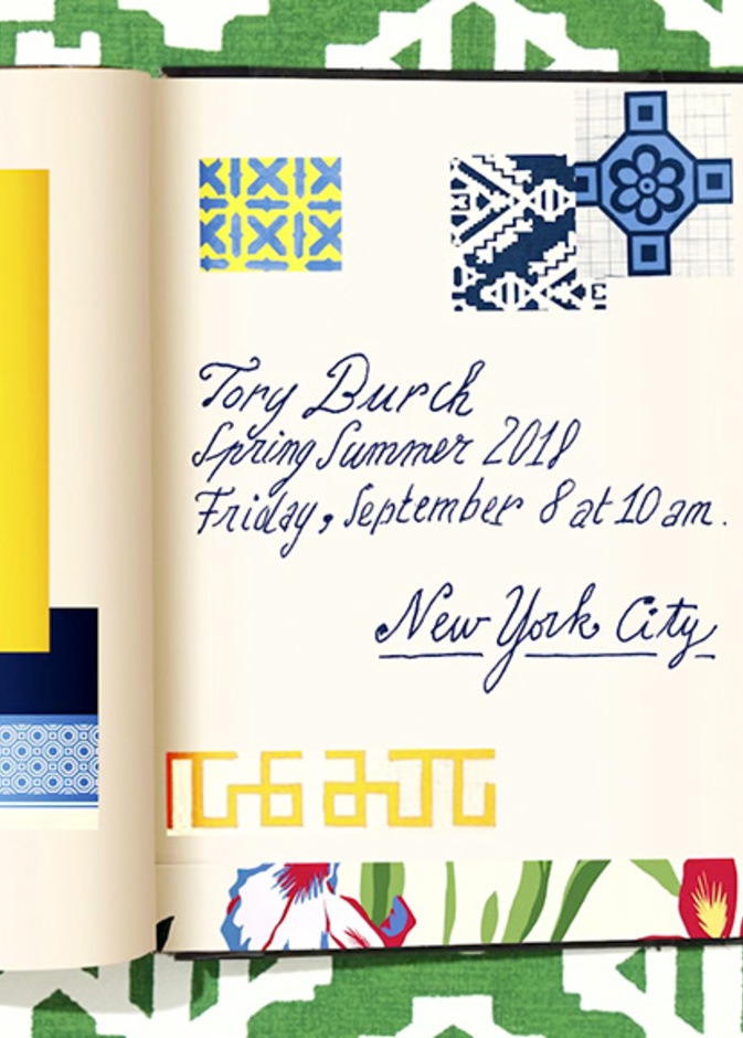 بث مباشر لعرض أزياء Tory Burch