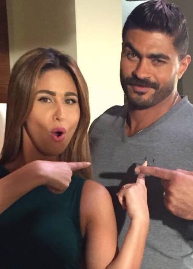 مي سليم تهنئ خالد سليم بعيد ميلاده .. وميلادها على طريقتها الخاصة 