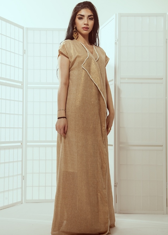 قفطان بسيط وانيق من مجموعة رمضان 2016