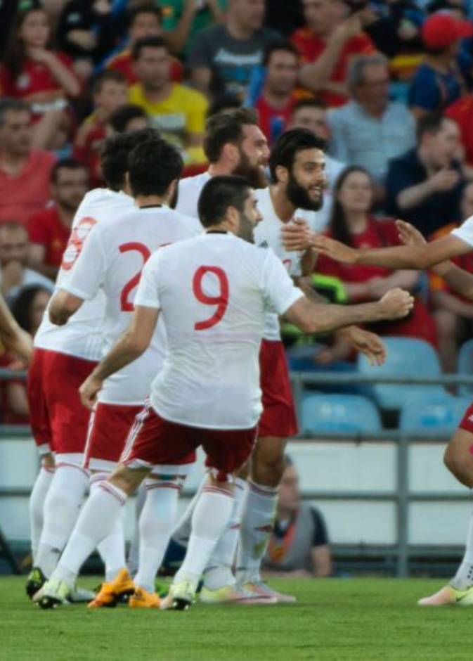 جورجيا تفاجئ منتخب اسبانيا بهدف ودي