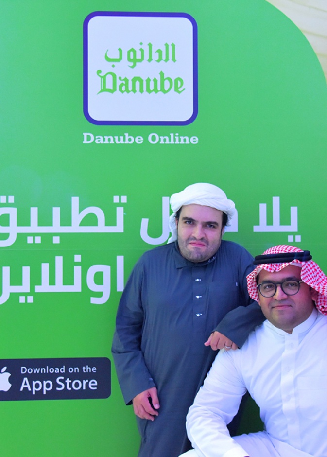 السيد ماجد الطحان الشريك المؤسس والسيد أحمد عبد الرزاق بن داود المدير التنفيذي