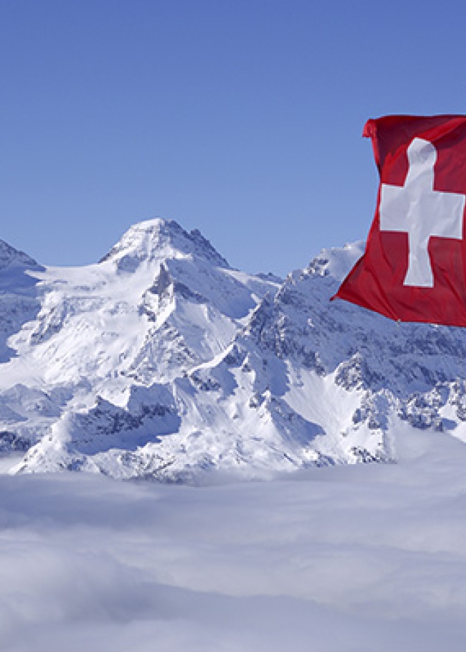 سويسرا ..محبوبة الثلج في فصل الشتاء