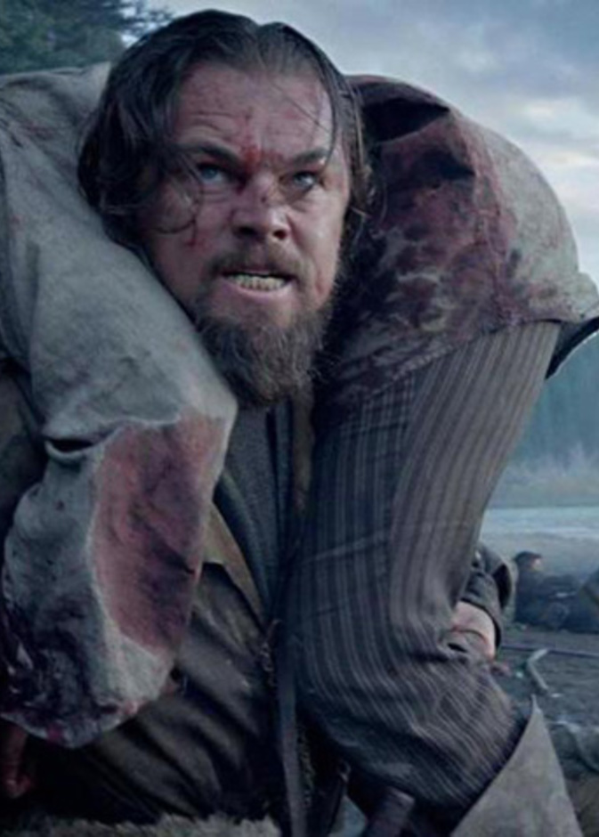 ليوناردو دي كابريو في the revenant