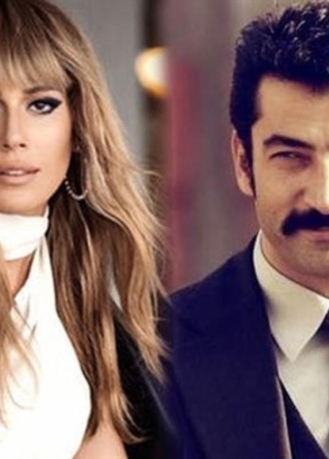 كينان وحبيبته الممثلة التركية سينام كوبال