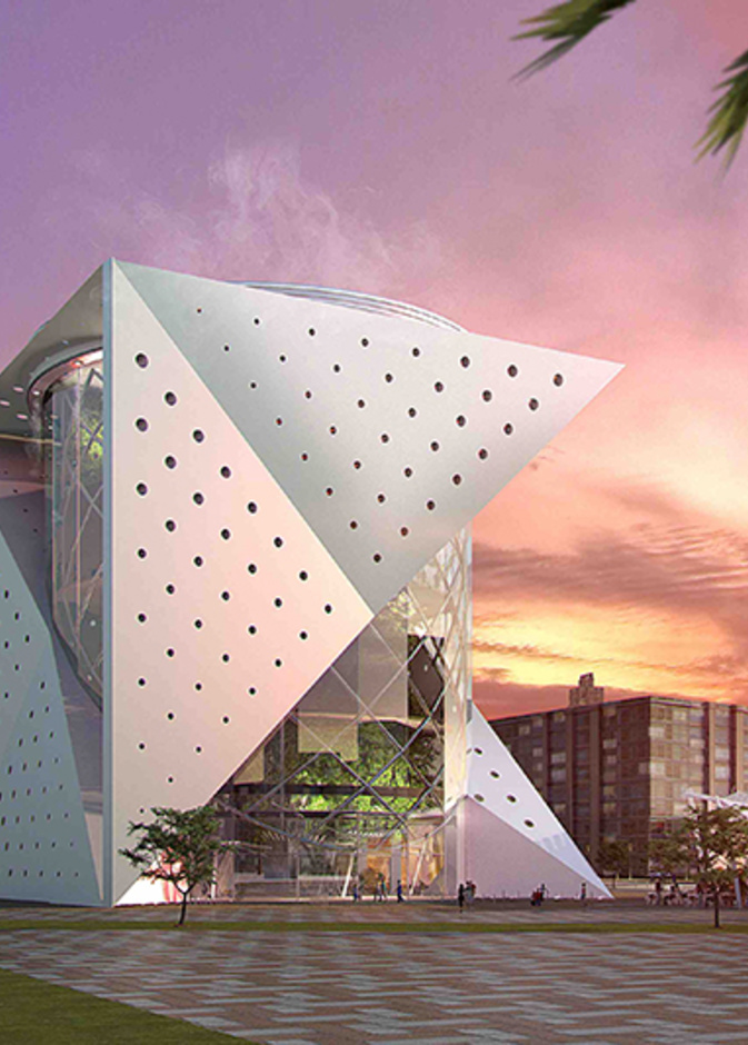 ذا غرين بلانيت .. غابة إستوائية في قلب دبي