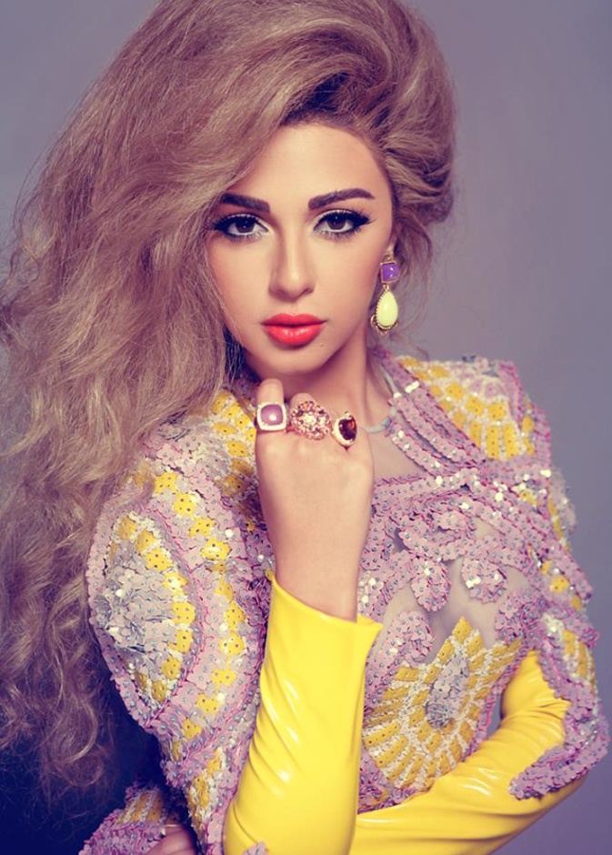 ميريام فارس فى المركز الثاني