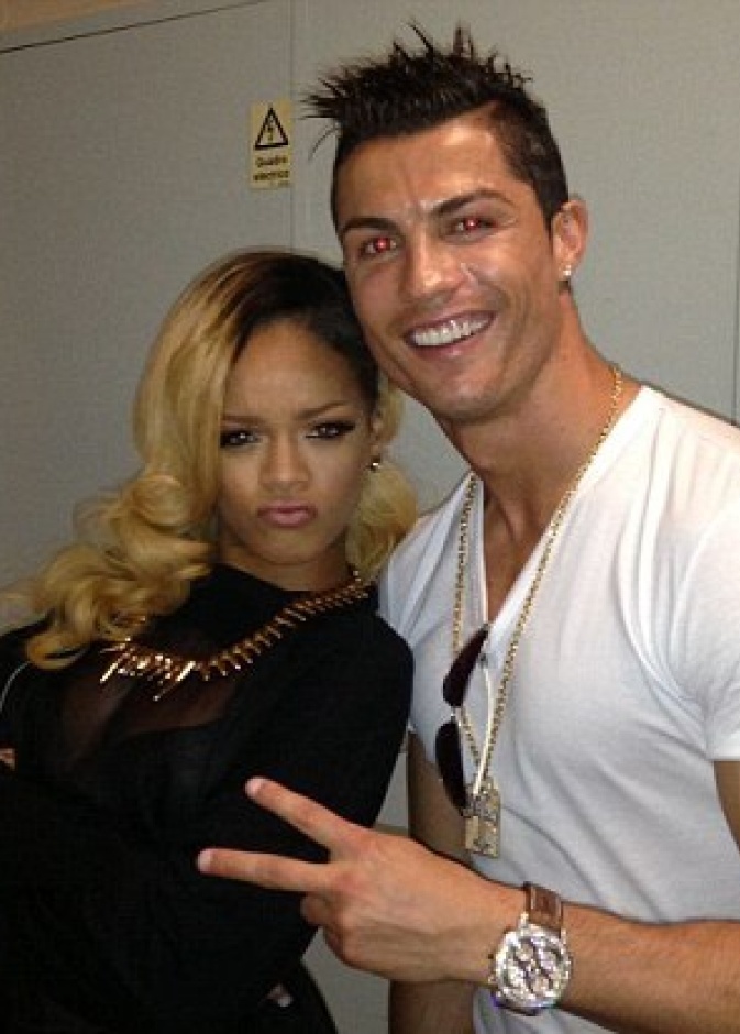 رونالدو وريهانا