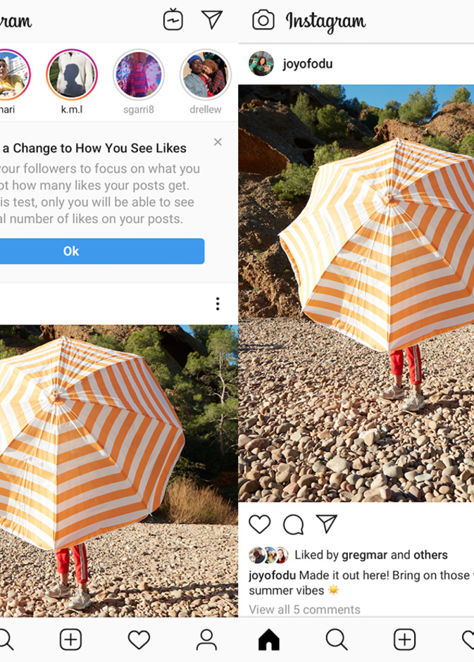 انستقرام Instagram .. تختبر إخفاء عدد الإعجابات في أكبر أسواقها
