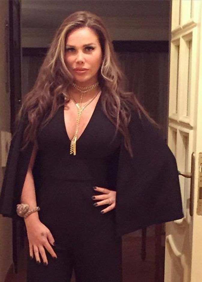 طلة نيكول سابا من حفل الزفاف