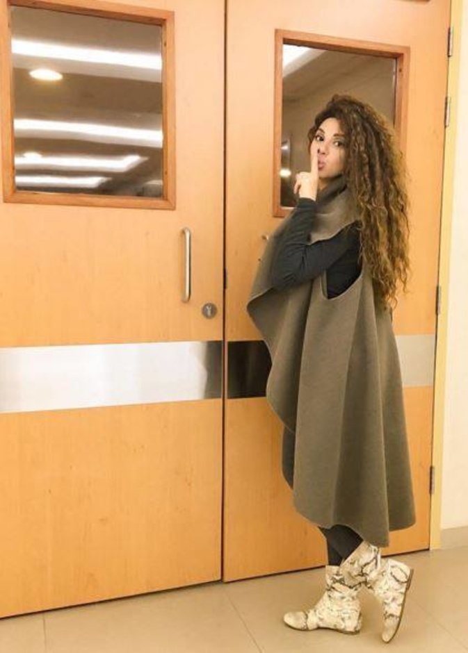 طريقة مبتكرة لتعريف جمهورها باسم مولودها