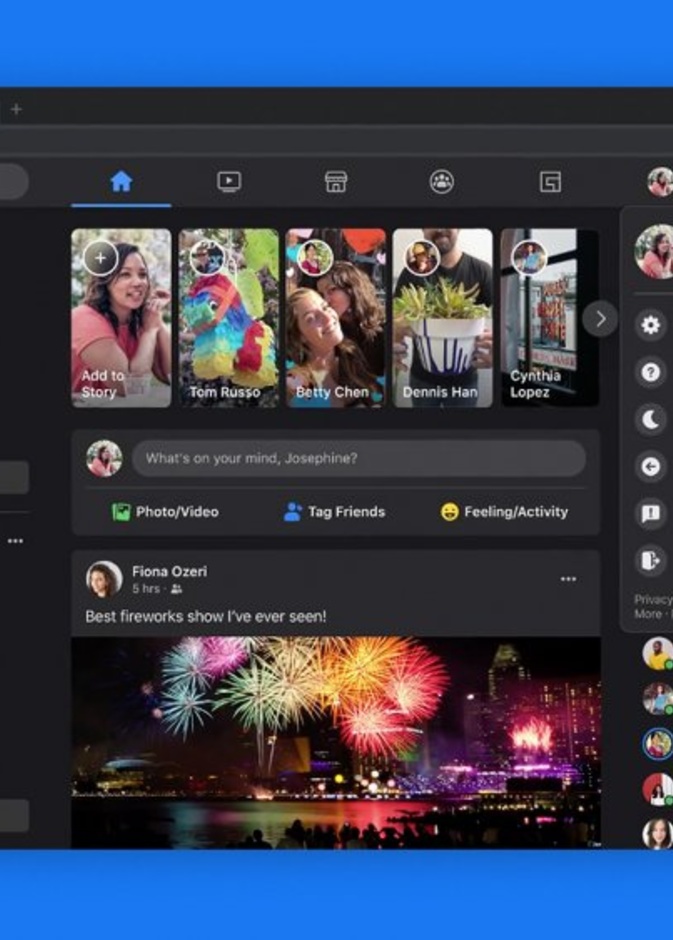اطلاق تصميم فيسبوك Facebook نسخة الويب الجديد للجميع
