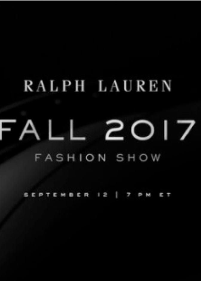 بث مباشر من نيويورك لعرض أزياء Ralph Lauren لربيع صيف 2018