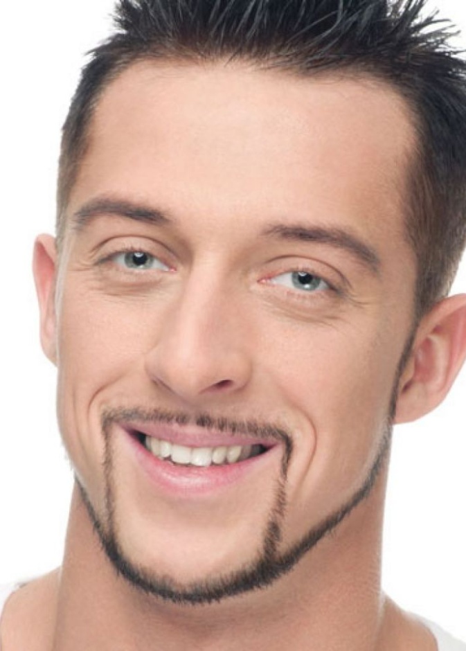 اللحية في المنطقة المحيطة بالفم