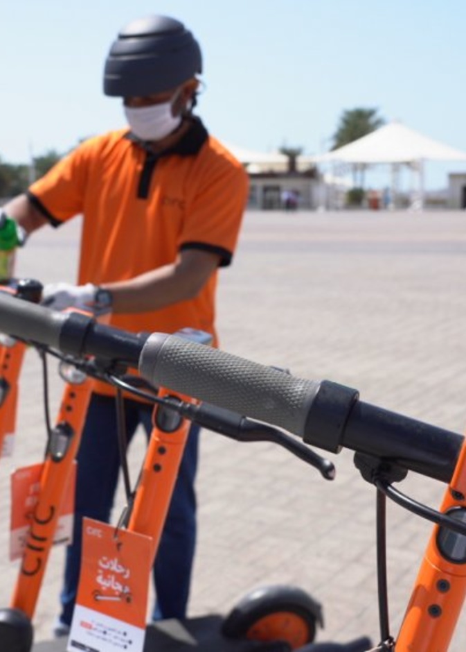استئناف خدمة تأجير الدراجات الكهربائية في أبوظبي
