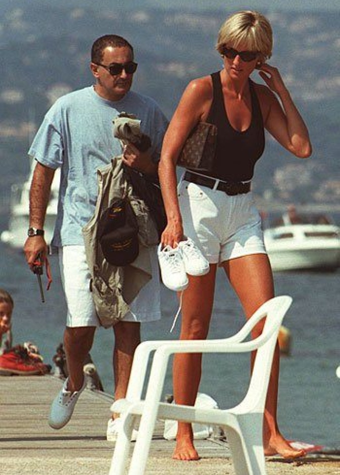 الاميرة ديانا ودودي الفايد