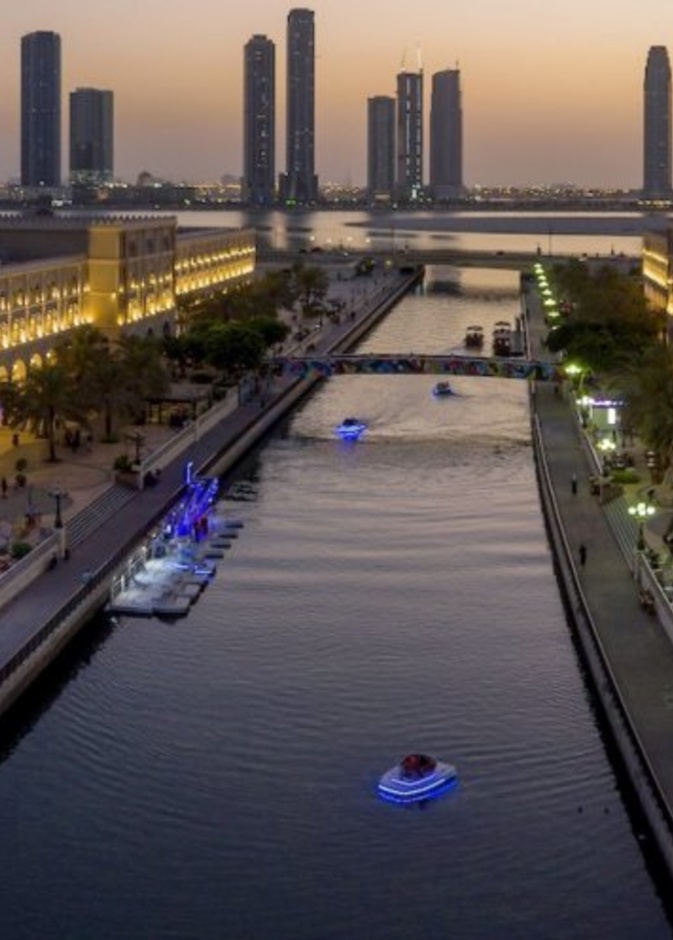 عروض ترفيهية وخيارات تسوق في سوق "بوب آب أفنيو"في القصباء بالشارقة