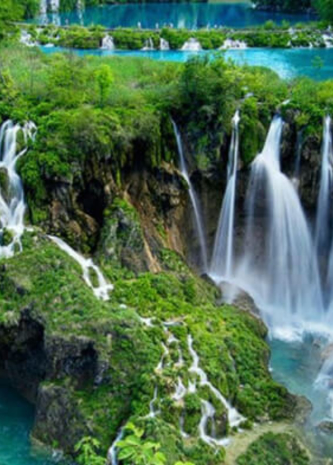 سلسلة شلالات حديقة بحيرات بليتفيتش الوطنية