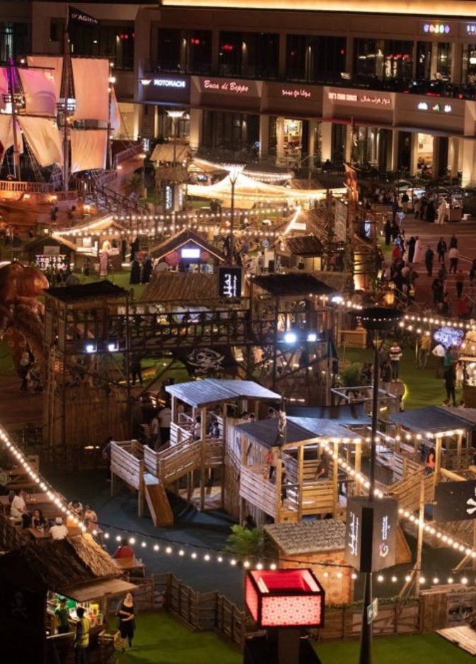 متنزه ترفيهي جديد بطالع القراصنة في الواجهة المائية لدبي فستيفال سيتي