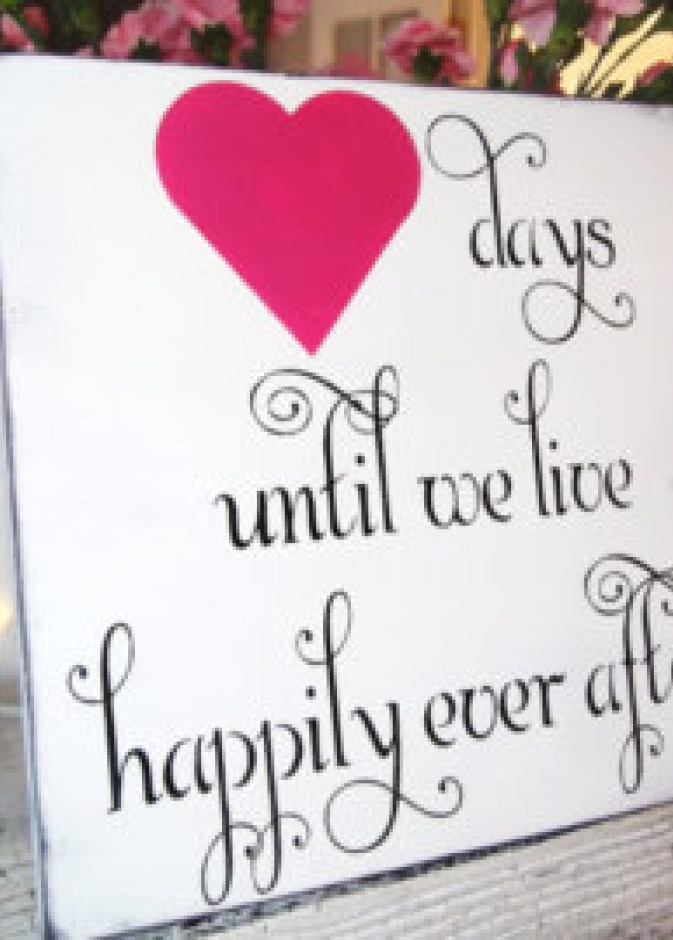 طرق عصرية للإعلان عن بدء العد العكسي لحفل زفافك..