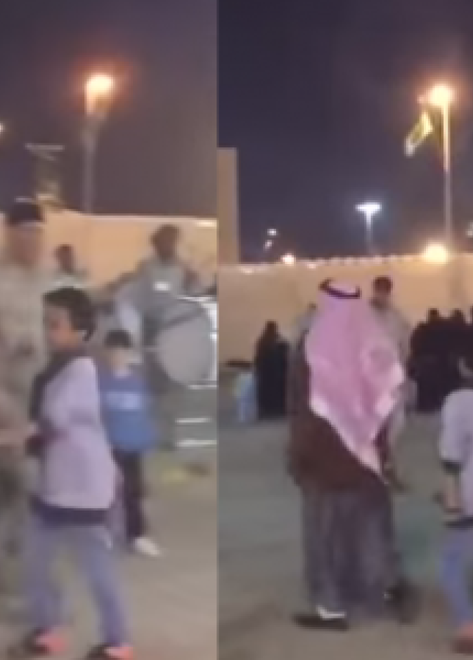 المسن في مقطع الفيديو