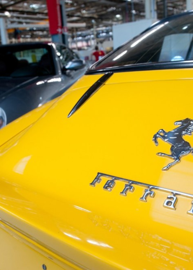 فيراري تغلق مصنعها في مارانيللو