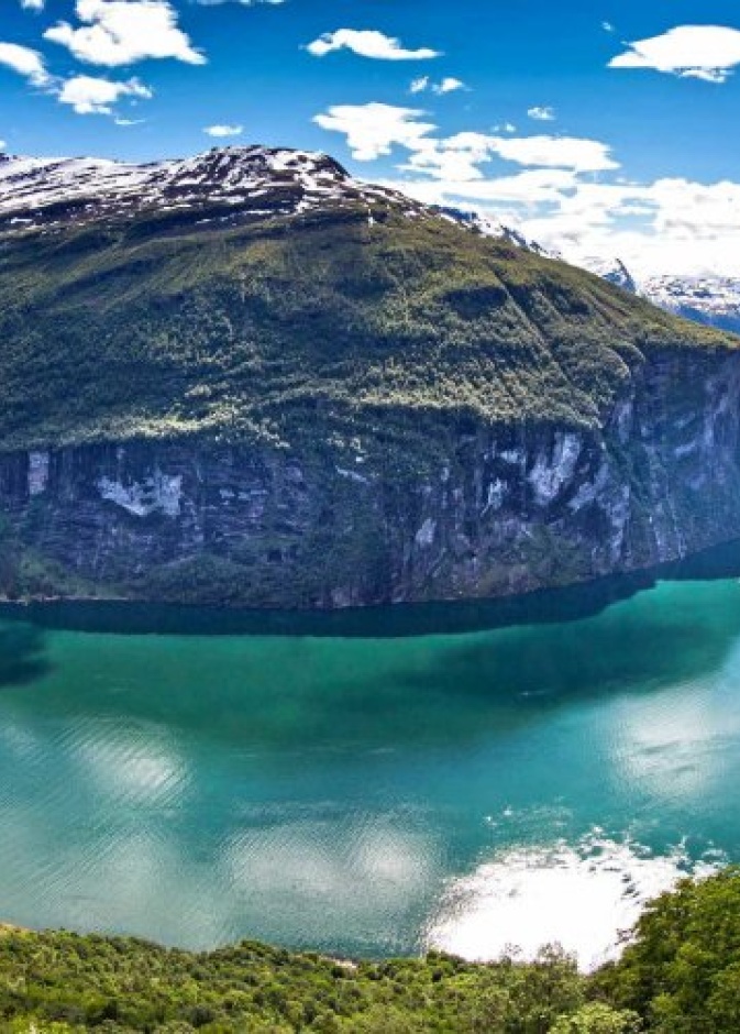  Geirangerfjord غربي النروج