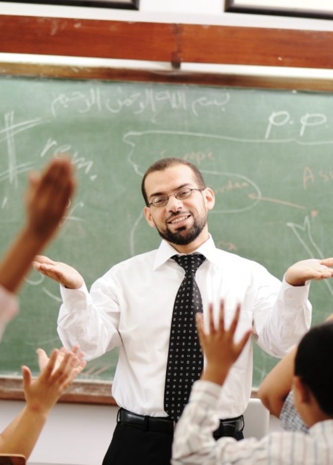 بعض المعلمين يعتبرون الطلاب كأبنائهم