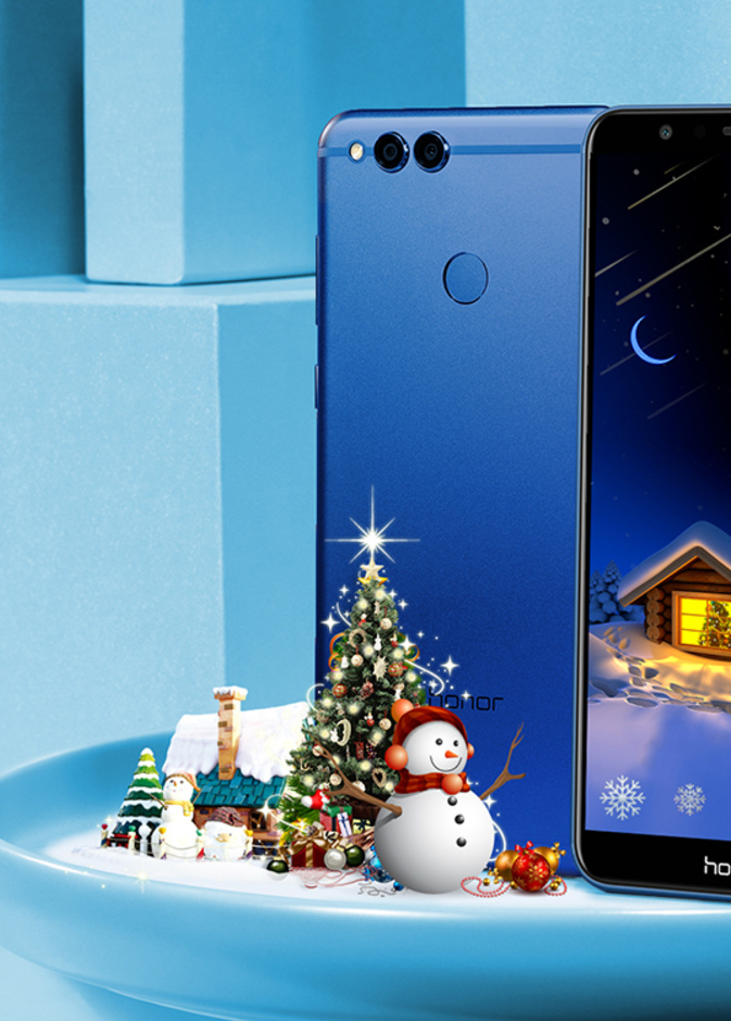الهاتف الذكية honor 7X، جهاز مدهش وهدية رائعة لموسم الأعياد
