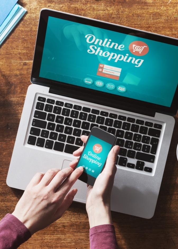 التسوق اون لاين 