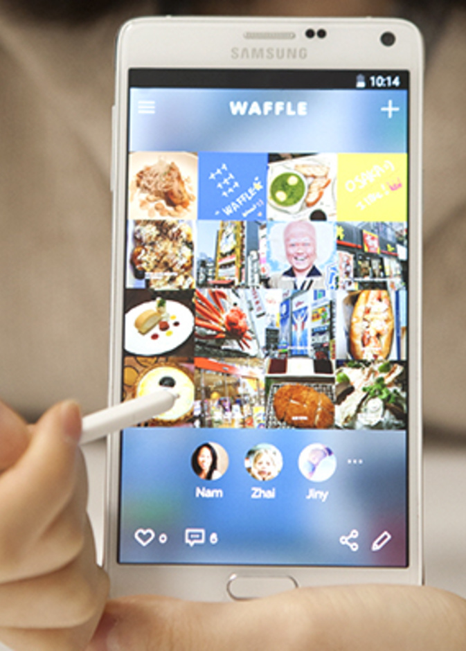 Waffle .. شبكة تواصل اجتماعي جديدة من سامسونج