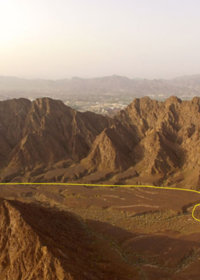 ممشى حتا .. وجهة جديدة لعشاق الهايكنج في إمارة دبي