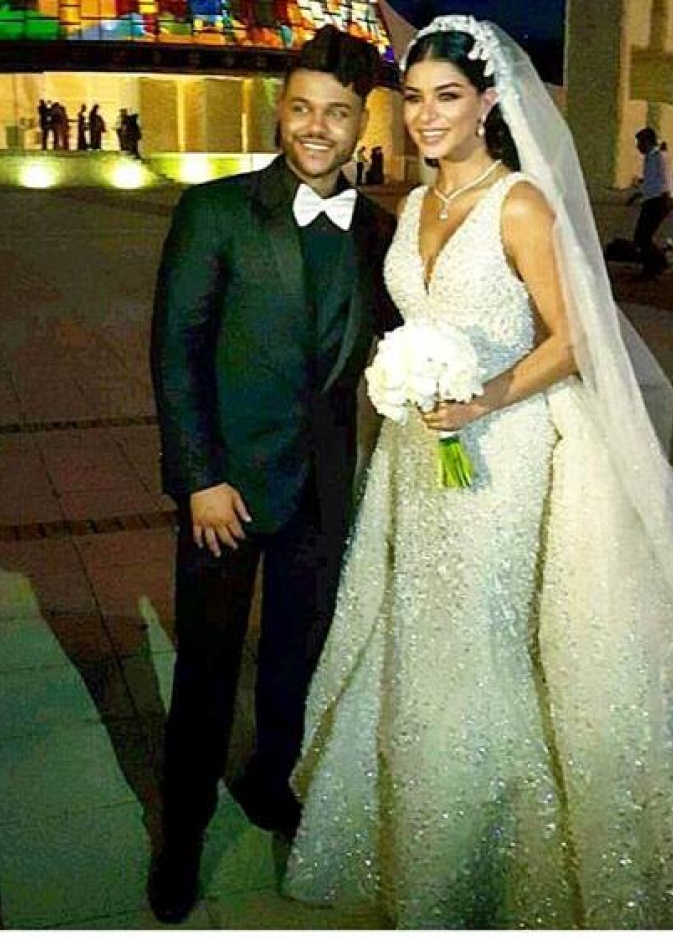 اطلالة مشرقة للعروس